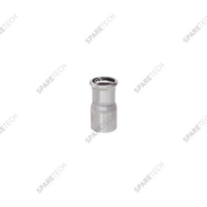 Réduction inox D22 droit/D18 à sertir