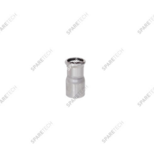 Réduction inox D28 droit/D18  à sertir