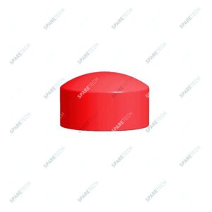 Dôme rouge PE pour aspirateur TEMPEST RAL3020