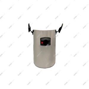 Cuve aspirateur inox 300mm avec connecteur 38mm