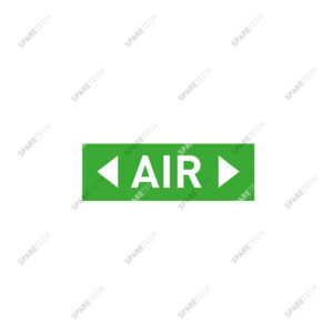 Autocollant "AIR" 80X120mm