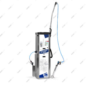 Borne lavage moto multiservices, 2 kW 400V avec monnayeur