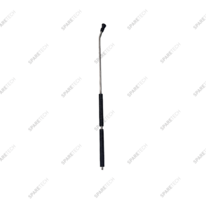 Lance inox bout incliné 1200mm, noire, MF1/4"