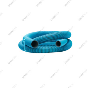 Tuyau aspi conique bleu 38/51mm, 5m, intérieur lisse