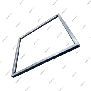 Cadre inox avec joint pour aspirateur monnaie 1150051
