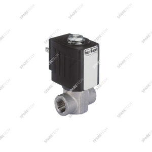 Électrovanne inox 6240, 6mm, 250 bar, G1/4" 24VAC et VDC