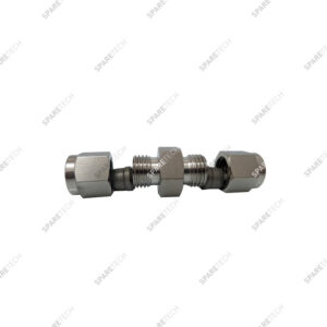 Raccord olive inox double  DN8mm