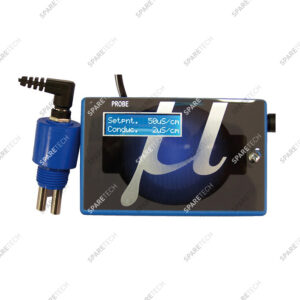 Lecteur conductivité avec sonde et alarme, 0-50µs