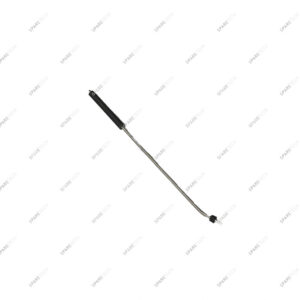 Lance inox bout incliné 900mm, noire, MF1/4"