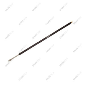 Lance inox droite 950mm avec injecteur pour brosse