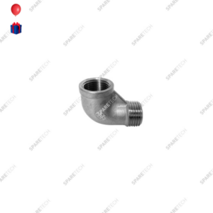 Coude 90° inox MF1/4"