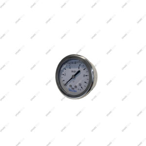 Manomètre axial inox 0-10 bar M1/4" D60mm