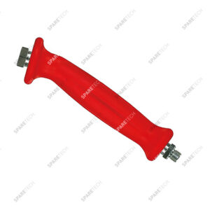Poignée de lance rouge MF1/4"