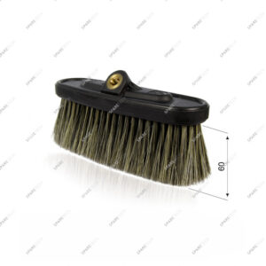 Brosse monobloc mixte 6cm, F1/4" MTM