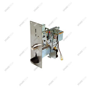 Monnayeur B400 2€ avec plaque inox, 24VAC 150X60mm