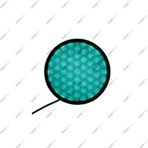 Lampe feu vert à LED 220V, D. 200mm